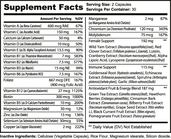 Woman Wellness Multivitamins