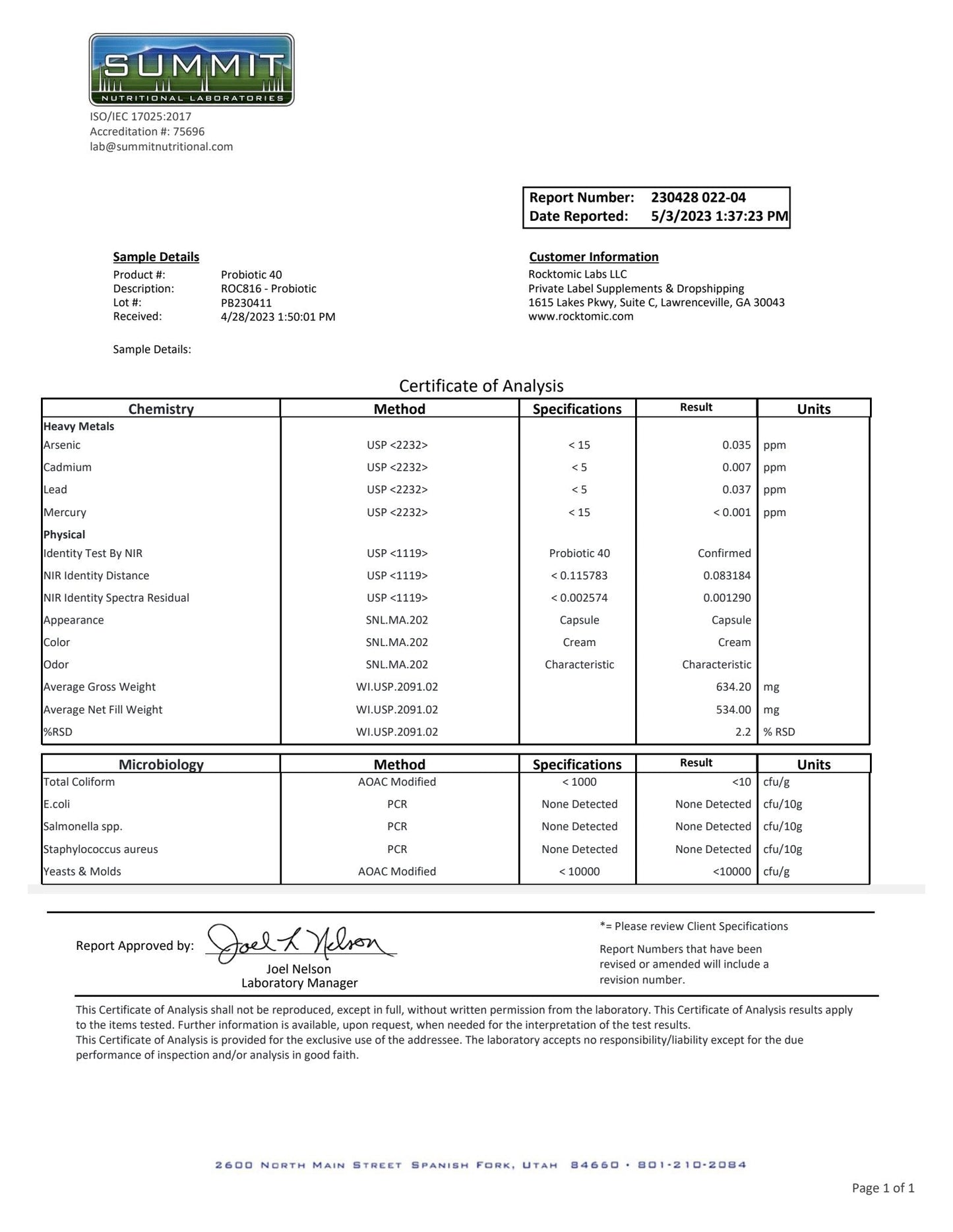 Bio Balance Probiotic